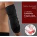 Elbow Compression Sleeve for Tendonitis | Tennis & Golf Relief for Men & Women | Large-X-Large Black - Buy Online on GoSupps.com