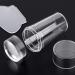 Osaladi 1 Set Silicone Manicure Tools - Transparent Jelly Stamp for Nail Art & DIY Manicure - Buy Online on GoSupps.com