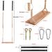 Elm Wood Tree Swing Seat for Children and Adults - Indoor & Outdoor Garden Swing - 24x8 Inch - Buy Online on GoSupps.com