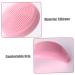 Silicone Face Scrubber Set - 2PCS Manual Facial Cleansing & Exfoliating Brush for Women - Gentle Face Care Tool - Buy Online on GoSupps.com