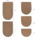Adjustable Leg Length Discrepancy Heel Lifts Inserts Insoles - 5 Layer Brown Large - Buy Online on GoSupps.com