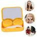 Buy Healeved Color Care Box Travel Glasses Case - 4PCs Set with Mirror | Cute & Compact Storage Solution for Eyewear - International Shipping Available - Buy Online on GoSupps.com