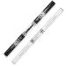 Ycyan 2Pcs Dual-ended Nail Design Brushes with Rhinestone Handle - Professional Nail Art Tools - Buy Online on GoSupps.com