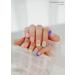 Buy O'Hora Semi Cured Gel Nail Strips - N Rainbow French | Salon-Quality Long Lasting Easy Application & Removal - International Shipping Available - Buy Online on GoSupps.com