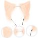 minkissy Headbands Hair Ties Cat Ears Headband Adults Cat Costume Accessories Cat Ears Head Wrap Cosplay Ears Ear Headband Cat Headband Cat Ear Headpiece The Cat Women's Fabric Animal - Buy Online on GoSupps.com