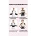 Akayoo Ergostrap Back & Spine Pro - Adjustable Posture Corrector for Back Straightening | My Hanna Back | Noir M - Buy Online on GoSupps.com