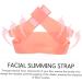 Didiseaon Silicone Beauty Lift Women Bandages Double Chin Reducer Facial Firming Band Thin Belt Double Chin Tape V Line Belt Strap Pink Facial Silica Gel Woman - Buy Online on GoSupps.com
