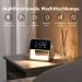 Buy Wilit LED Bedside Lamp - Touch Dimmable Alarm Clock & Night Light with Charging Function | 3 Brightness Levels & Thermometer for Kids & Adults - Buy Online on GoSupps.com