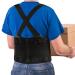 Back Brace Lumbar Back Support Belt for Women and Men Lower Back Pain Relief Injury Recovery Heavy Lifting Support with Removable Adjustable Extension Support for Moving and Warehouse XL/2XL(37-45)