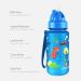 LittleLife Kids Water Bottle | Easy-Access Lid & Straw | 400ml Blue - Buy Online on GoSupps.com