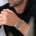 HyyMe Magnetic Therapy Bracelet Lymphatic Drainage Bracelet Mens Bracelets with 3 Rows Of Super Magnets Adjustable Length and with Professional Gift Box. (silver) - Buy Online on GoSupps.com