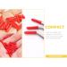 Beaupretty Stainless Steel Tweezer Covers - Anti-Slip Silicone Tips for Eyelash Tools - Red Protective Caps - Buy Online on GoSupps.com