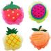 Balacoo 4pcs Large Shower Ball - Two-Color Mesh Bath Sponge Pouf for Ultimate Clean & Relaxation | International Shipping Available - Buy Online on GoSupps.com