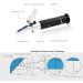Professional Hand-held Salinity Refractometer 0-28% - Accurate 0.20% Measurement for Salt Water & Brackish Water - Ideal for Marine Use - Buy Online on GoSupps.com