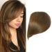 Shinon Thick Side Bangs Clip in Bangs Real Human Hair Bangs Fringe Swept Bangs Extensions Clip On Bangs Fashion Natural look Hairpiece for girls Thick side bang Light Brown