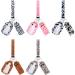 PUEZOKLY 40pcs Travel Bottles Keychain Holder Set - Colorful Empty Bottles with Chapstick Holder Keychains for Easy Travel - Pure Color Wristlet Included - Buy Online on GoSupps.com