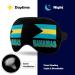 The Pride of The Bahamsa Flag Sleep Mask Eye Cover for Sleeping Blindfold with Adjustable Strap Blocks Light Night Travel Nap for Men Women - Buy Online on GoSupps.com