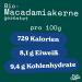 Buy Nut Perfect Bio-Macadamias - Delicious Nibbles with Creamy Texture | 80g | Pesticide-Free & Handcrafted - Buy Online on GoSupps.com