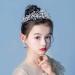 Mesfugw White Tiara and Crown Set - Pageant Crowns for Women and Girls, Princess Tiara with Earrings - Ideal Gift with Gift Box Packaging - Buy Online on GoSupps.com