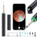 EARCLINA Ear Wax Removal Tool Kit 1960P HD Ear Camera  WiFi Smart Ear Cleaner with 6-Axis Gyroscope Intelligent Otoscope for iPhone & Android (Black)
