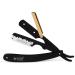LYCOS Shears Classic Matte Cut Throat Razor Kit for Men - Gold Plated - Stainless Steel Professional Barber Straight Razor - Salon Quality Hair Shaver - Foldable Hair Beard Razor - Buy Online on GoSupps.com
