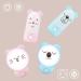 Night Light Baby Socket with Switch - 2 Piece Cat & Bear LED Wall Lamp for Kids - Sleep Aid & Bedroom Decor - Buy Online on GoSupps.com
