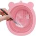Youpo Silicone Make Up Brush Cleaning Mat Bear-shaped Brush Cleaning Pad Makeup Brush Cleaner Cleaning Pad And Scrubber Cleaning Tool For Brushes Sponges Pink Color - Buy Online on GoSupps.com
