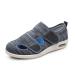 Yytcsjz Women Diabetic Edema Shoes for Outdoor Extra Wide Surgery Recovery Shoe Non-Slip Sole Give It to Parents Make The Elderly in The World Healthier (Color : Dark Grey Foot Length : 29.5cm) 29.5cm Dark Grey