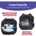 BabbleRoo Large Diaper Backpack with Changing Mat Pacifier Bag & Stroller Straps - Black | International Shipping - Buy Online on GoSupps.com