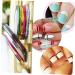 Mikinona 52 Rolls Decorative Duct Tape Nail Stickers - DIY Nail Art Striping Tape Kit - Buy Online on GoSupps.com