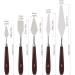 KELIFANG 5-Piece Stainless Steel Palette Knife Set for Oil and Acrylic Painting - Buy Online on GoSupps.com