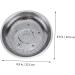 MAGICLULU 2 Pcs Drain Tray Canned Chicken Filter Fruit Tray Metal Drain Storage Tray Dense Hole Steamed Fish - Buy Online on GoSupps.com