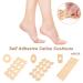 Soft Foam Corn Pads - 45PCS U-Shaped Callus Cushions with Self Stick Adhesive for Toe and Foot Care - Buy Online on GoSupps.com