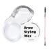 Clear and transparent eyebrow gel - Long-lasting transparent eyebrow shaping | Daily use | Eyebrow shaping | Women's makeup cosmetics