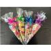 Pre Filled Vegan Themed Sweet Cones Assorted Fizzzy - Non Fizzy Sweet for Kids Birthday Party - Vegan Pick N Mix Sweets (1 Count (pack of 5)) - Buy Online on GoSupps.com
