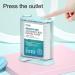 Automatic Dental Floss Dispenser Set - Hygienic Travel Bowed Head & Curved Hook Tail Non-Slip Handle for Deep Cleaning - Buy Online on GoSupps.com