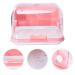 Buy Toyvian Transparent Organizer Box for Kids | Best Storage Solution with Lid | Safe & Stylish Baby Bottle & Food Tent Organizer in Pink - Buy Online on GoSupps.com