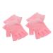 HONMEET 2 Pairs Gel Gloves Moisturizing Gloves Overnight Moisturising Gloves for Beauty Care Gloves Cotton Moisturizing Gloves Moisture Gloves Dry Hands Hand Gloves Spa Gloves Dipping 16X13X1CM
