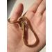 Anoley Titanium Carabiner Clip Retractable Keychain Ring Set - Gold | Quick Release Hooks for Men & Women - 1 Pack - Buy Online on GoSupps.com