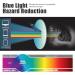 Stylish Blue Light Blocking Glasses for Men & Women - Anti-Blue Ray Glasses for Gaming & Computer Use (B621801 Black - Buy Online on GoSupps.com
