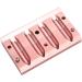 XingYue Direct DIY Lipstick Mold - Rose Gold Aluminum Alloy Lip Balm Maker Tool (4 Holes) - Buy Online on GoSupps.com