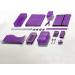 Single Hole Punch Metal Purple  1/4  Hole Puncher with Soft Grip Handles for Paper and Crafts Round Circle Shape  for Kids and Adults  Also Available in Green  Pink  Red  Blue  Grey  1 Pc   by Enday PURPLE 1 - Buy Online on GoSupps.com