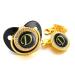 Luxury Black Pacifier with Name Initials & Chain Clips for Babies 0-18 Months | Bling Dummy & Accessories - Buy Online on GoSupps.com
