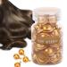 Capsules for hair care the drought and the frizz effect hair care hair care vitamin capsules Moisturizing anti-frizz repair of hair damage essential oil (yellow)