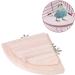 2 Pieces Wooden Fan Shape Bird Cage Perches - Platform Toy for Hamsters & Parrots - International Shipping Available - Buy Online on GoSupps.com