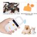 Tera Pet Microchip Reader Scanner RFID w/ OLED Display - Rechargeable & Portable - Supports EMID FDX-B - For Dog, Cat, Pig - Orange - Buy Online on GoSupps.com