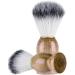 Premium Men's Razor Brush with Wooden Handle - Soft Nylon Facial Cleansing & Shaving Tool - Buy Online on GoSupps.com