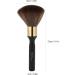 Neck Duster Brush Broken Hair Sweep Brush lengthy Handle Neck Face Cleaning Hairbrush Soft Bristles Tools for Salon The bristles can be washed for barber shops and hair salons. (Black) - Buy Online on GoSupps.com