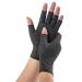 Arthritis Gloves Women Men Fingerless Compression Arthritis Gloves for Rheumatoid Tendonitis Osteoarthritis Typing and Daily Work(Grey S)