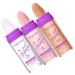 DOITOOL 3pcs Highlight Pat Powder Pat Glitter Powder Glitter Highlighter Pens Body Patting Glitter Voss Face 1 count (Pack of 1) Assorted Color